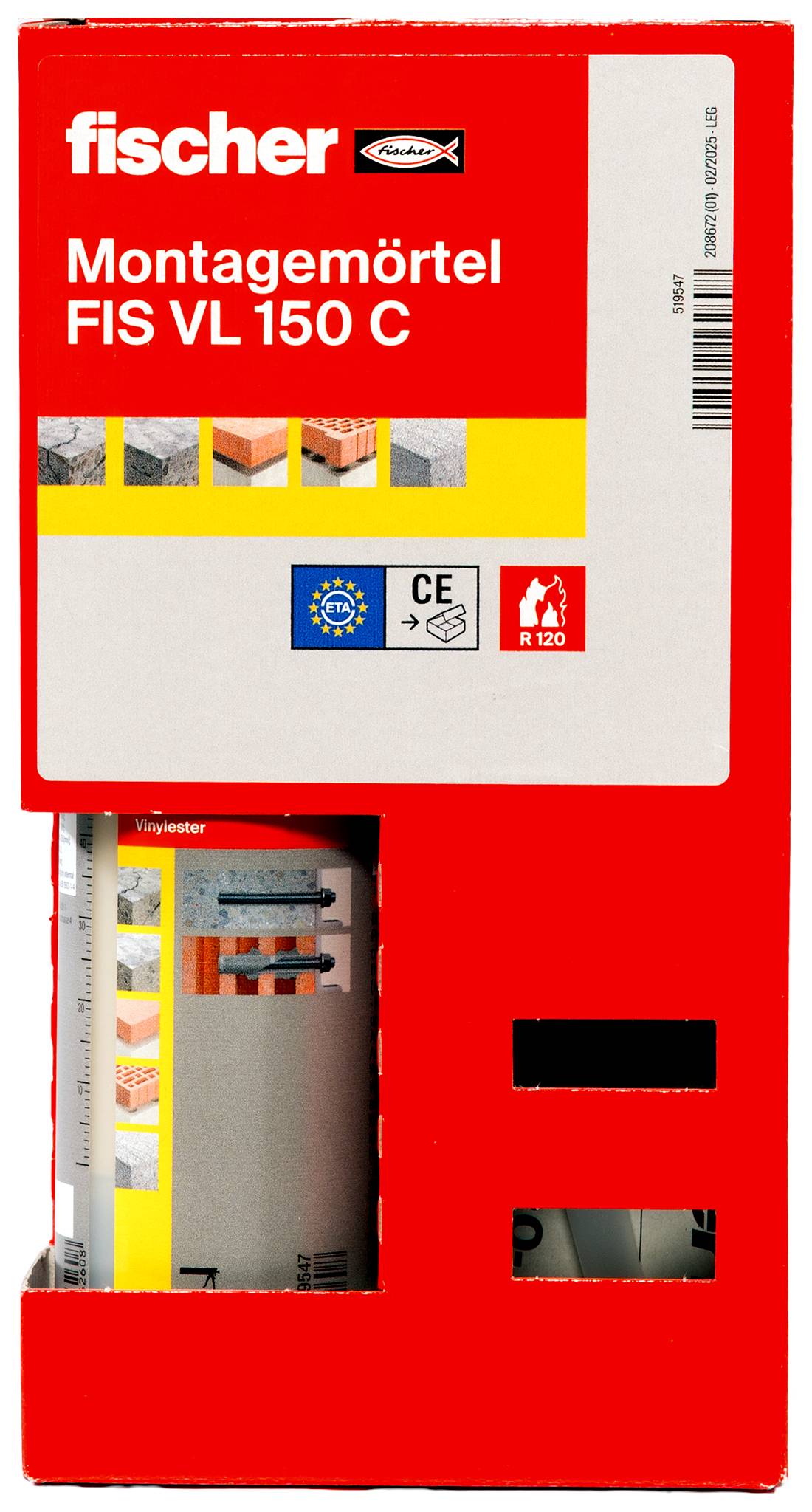 Fischer Mörtel FIS VL 150 C 519547 145 ml-2