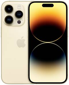 iPhone 14 Pro in der Farbe Gold
