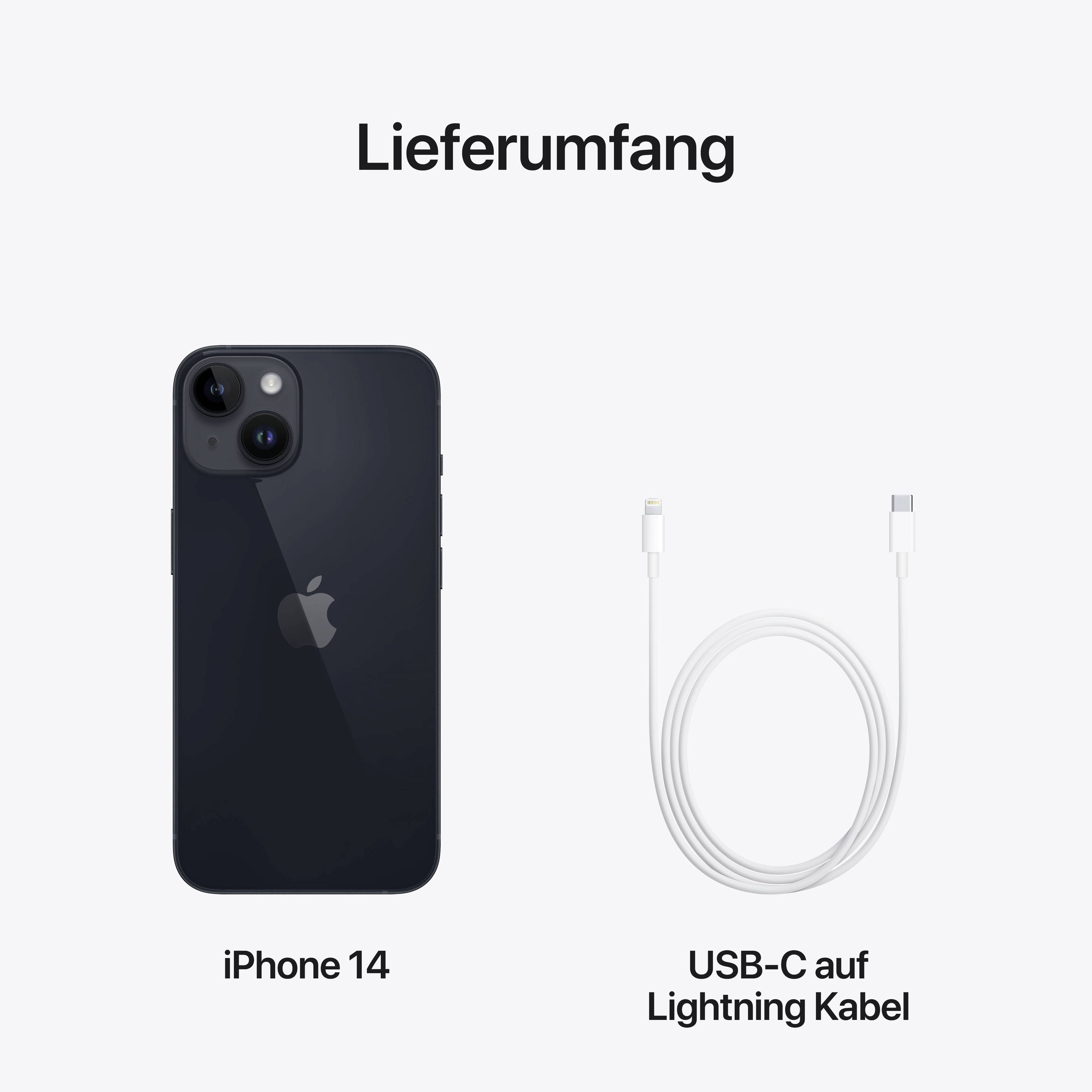 Apple iPhone 14 Mitternacht 256 GB 15.5 cm (6.1 Zoll)-6