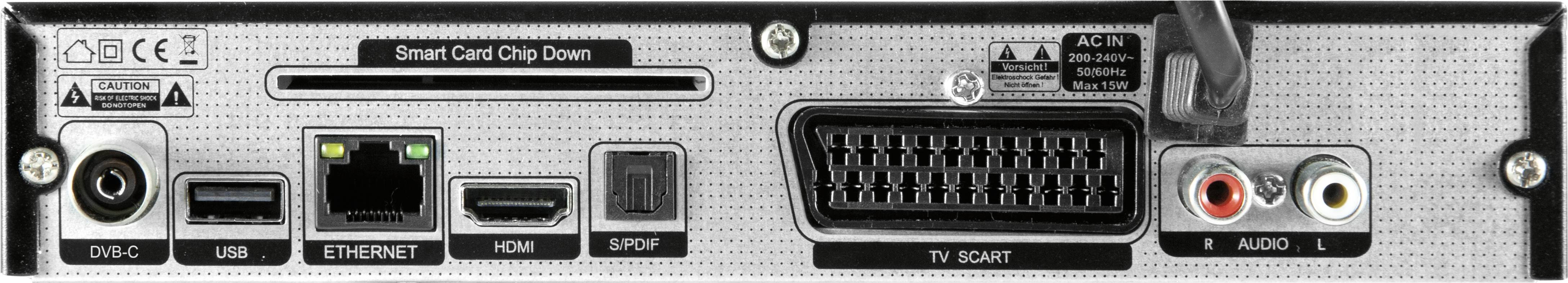 Telestar DIGISTAR C HD HD-Kabel-Receiver Kartenleser Anzahl Tuner: 1-1