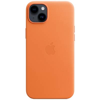 Apple Leather Case MagSafe Case Apple iPhone 14 Plus Orange