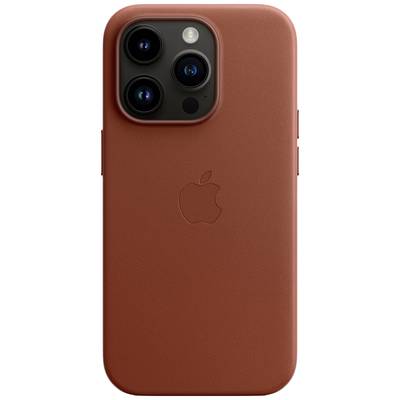 Apple Leather Case MagSafe Case Apple iPhone 14 Pro Braun