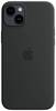 Apple Silicon Case MagSafe Case Apple iPhone 14 Plus Mitternacht Induktives Laden, Stoßfest MPT33ZM/A