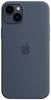 Apple Silicon Case MagSafe Case Apple iPhone 14 Plus Blau Induktives Laden, Stoßfest MPT53ZM/A