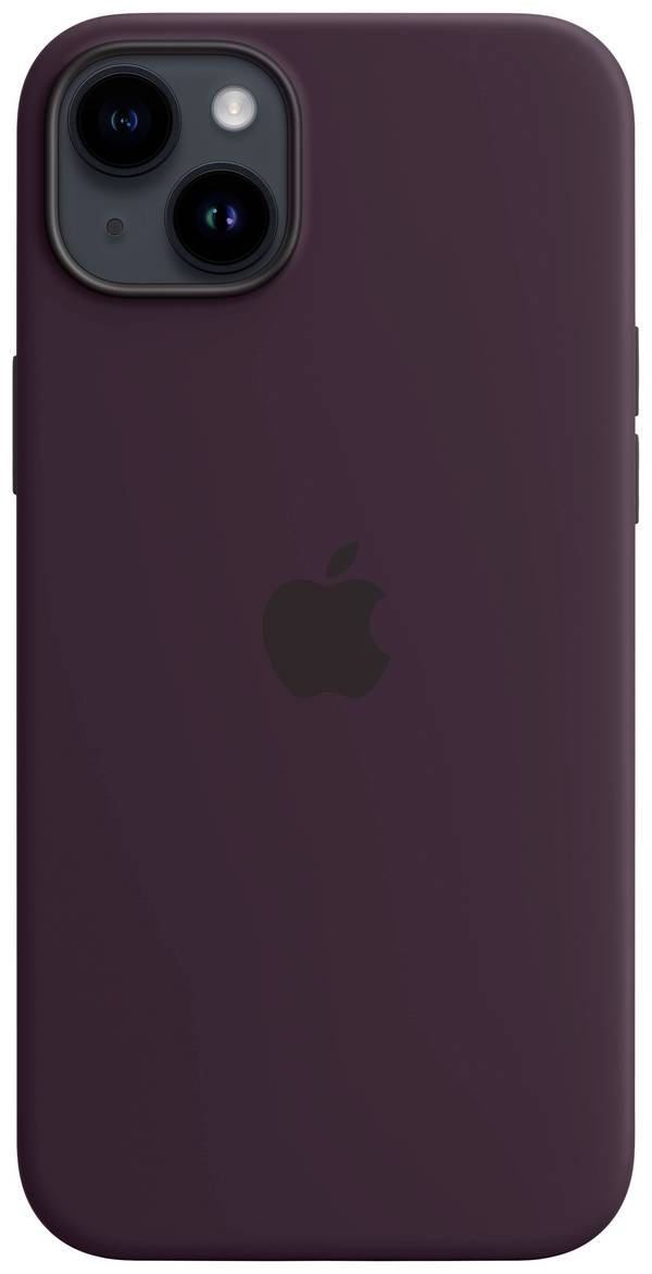 Apple Silicon Case MagSafe Case Apple iPhone 14 Plus Holunderbeere Induktives Laden, Stoßfest MPT93ZM/A