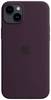 Apple Silicon Case MagSafe Case Apple iPhone 14 Plus Holunderbeere Induktives Laden, Stoßfest MPT93ZM/A