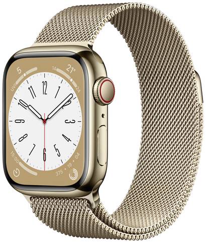 Apple Watch 8 in Gold