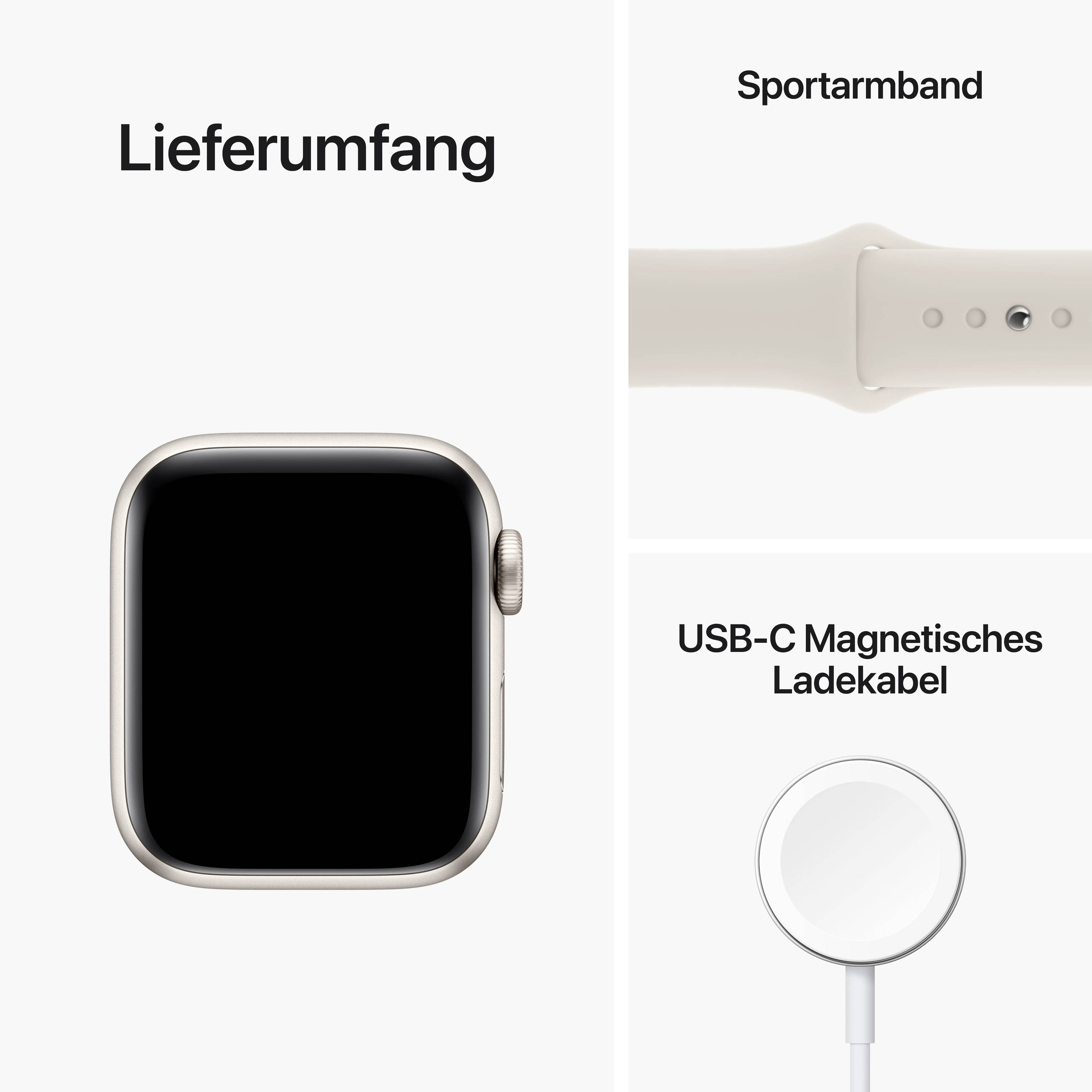 Apple Watch SE (2. Generation) Apple Watch 40 mm Polarstern-5