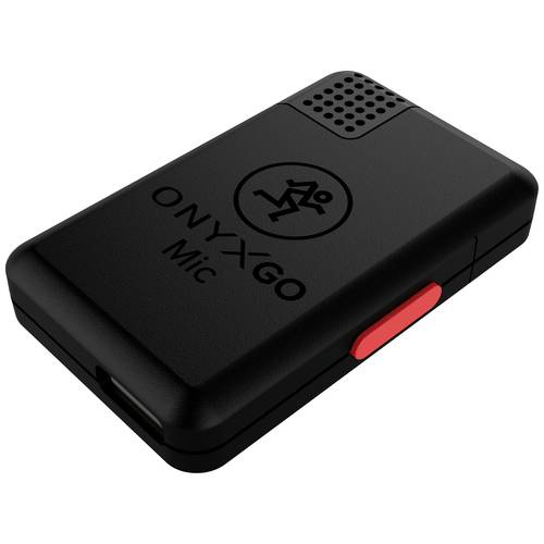Mackie OnyxGO Mic Ansteck Funkmikrofon-Set Übertragungsart (Details):Bluetooth® Kopfhörer (3.5 mm Klinke), Bluetooth® Bl...
