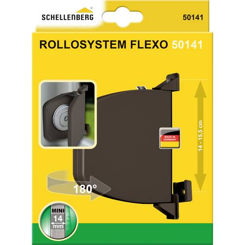 Schellenberg 50141 Gurtwickler Aufputz Passend für (Rollladensysteme) Schellenberg Mini