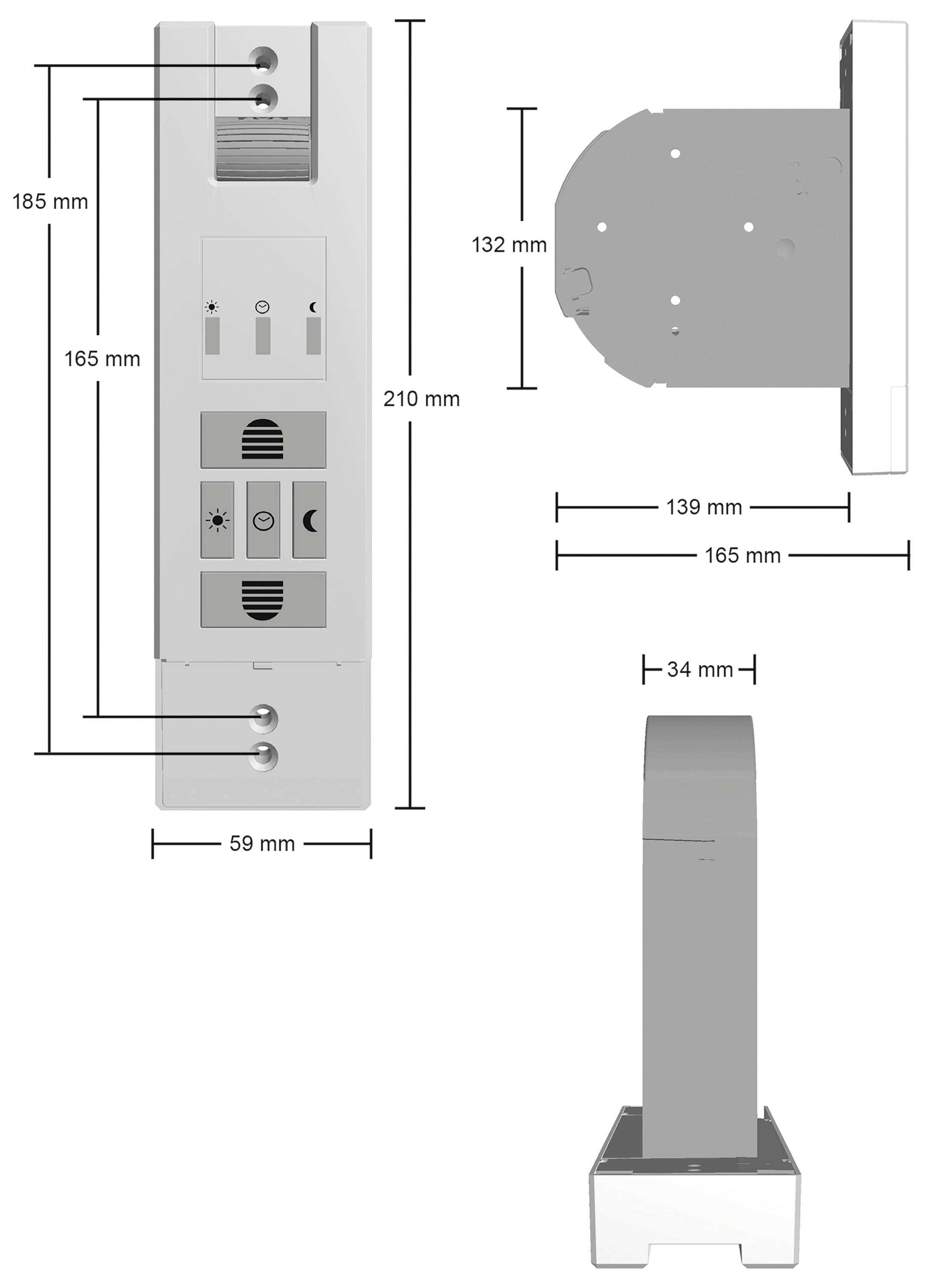 Schellenberg store elektrischer Gurtwickler 65 STANDARD