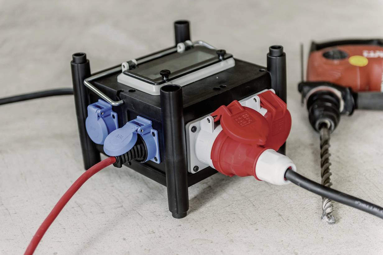 Brennenstuhl Komp. Stromverteiler BSV 3-FI Typ B 2m Multimedia-Technik Zubehör-5