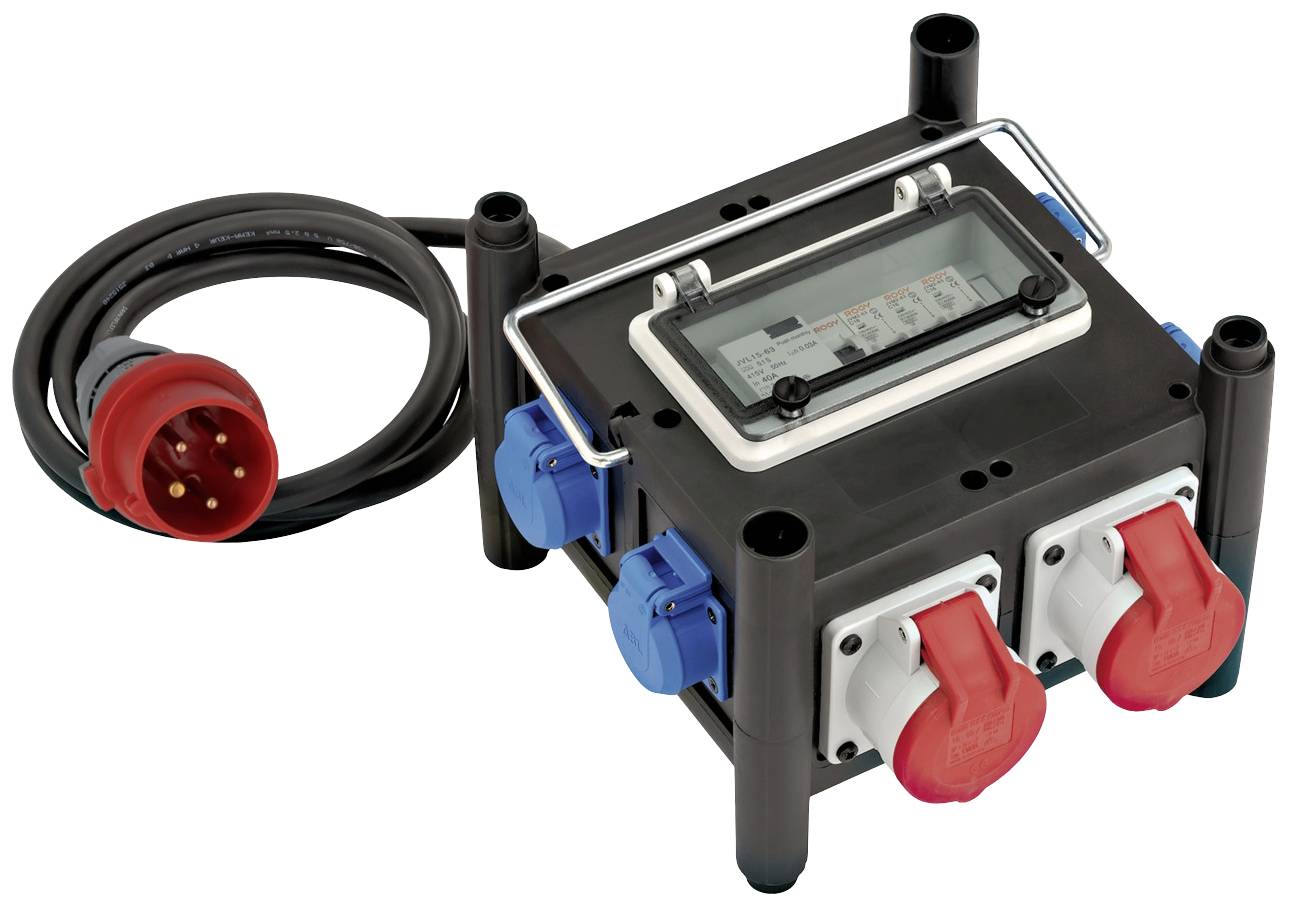 Brennenstuhl Komp. Stromverteiler BSV 3-FI Typ B 2m Multimedia-Technik Zubehör-0