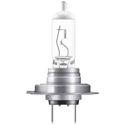 Eine glänzende Halogenlampe mit sichtbarem Glühdraht, geeignet für Scheinwerfer oder Innenbeleuchtung.