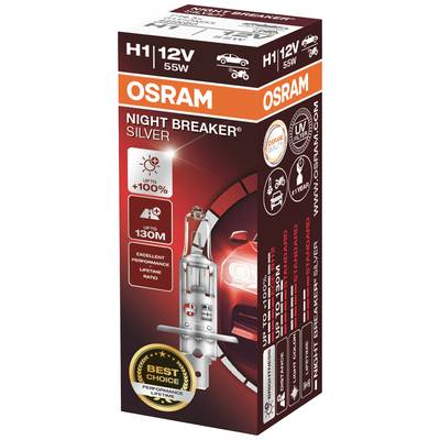 OSRAM 64193NBS Halogen Leuchtmittel Night Breaker® Silver H4 60/55W 12V  online bestellen