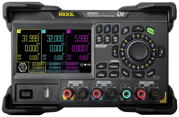 Rigol DP2031 Labornetzgerät, einstellbar 0 - 32 V/DC 0 - 3 A 222 W USB, LAN, RS-232 Anzahl Ausgänge 3 x