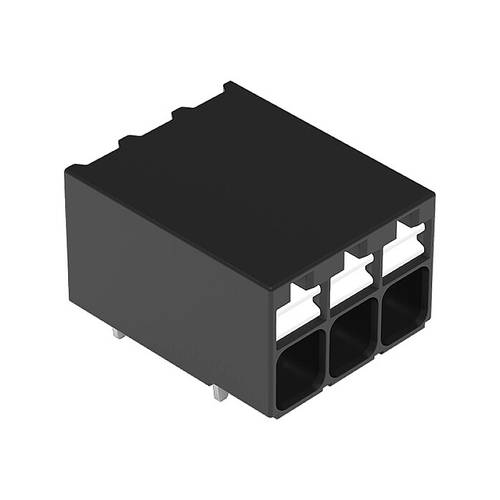 WAGO 2086-1203/300-000 Printklemme 1.50 mm² Polzahl 3 Schwarz 1 St.