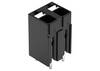 WAGO 2086-3102/300-000 Printklemme 1.50 mm² Polzahl 2 Schwarz 1 St.