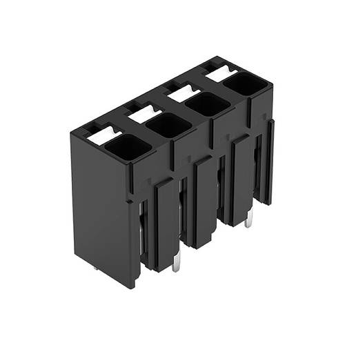 WAGO 2086-3124/300-000 Printklemme 1.50 mm² Polzahl 4 Schwarz 1 St.