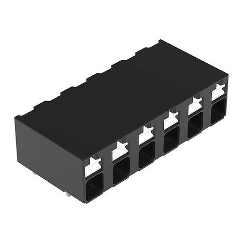 Thumbnail - WAGO 2086-3206/300-000 Printklemme 1.50 mm² Polzahl 6 Schwarz 1 St.
