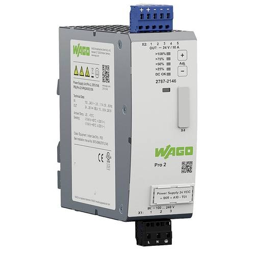 WAGO 2787-2154 Stromversorgungsgehäuse 2.5 A 120 W Inhalt 1 St.