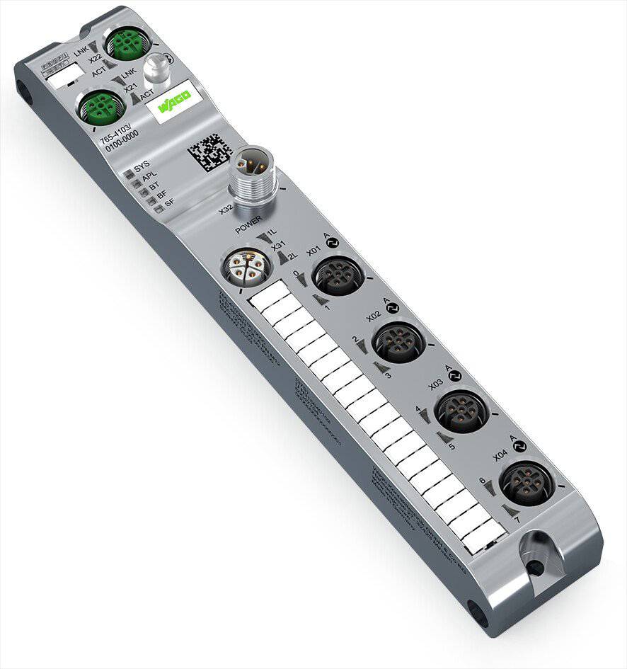 WAGO 765-4503/100-000 Sensor/Aktorbox passiv M12-Verteiler mit Metallgewinde 1 St.