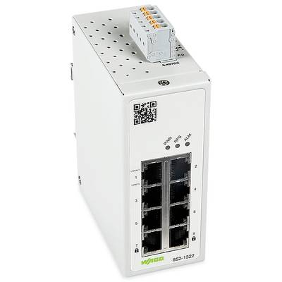 WAGO 852-1322 Ethernet Switch  10 / 100 / 1000 MBit/s 