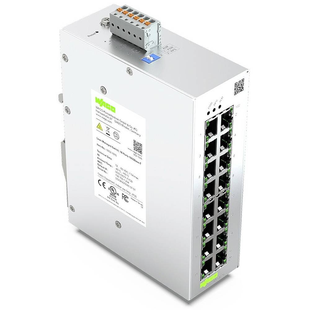 WAGO 852-1816 Ethernet Switch 10 / 100 / 1000 MBit/s