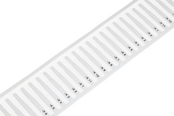 WAGO 211-811 211-811 Etiketten für Thermotransferdrucker Weiß Anzahl Markierer: 2500 2500 St.