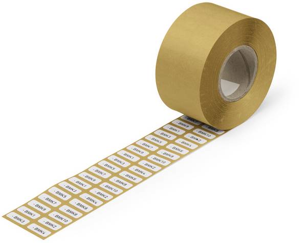 WAGO 210-811 Etikett für Thermotransferbedruckung 20 x 7 mm Farbe Beschriftungsfeld: Weiß Anzahl Etiketten: 3000