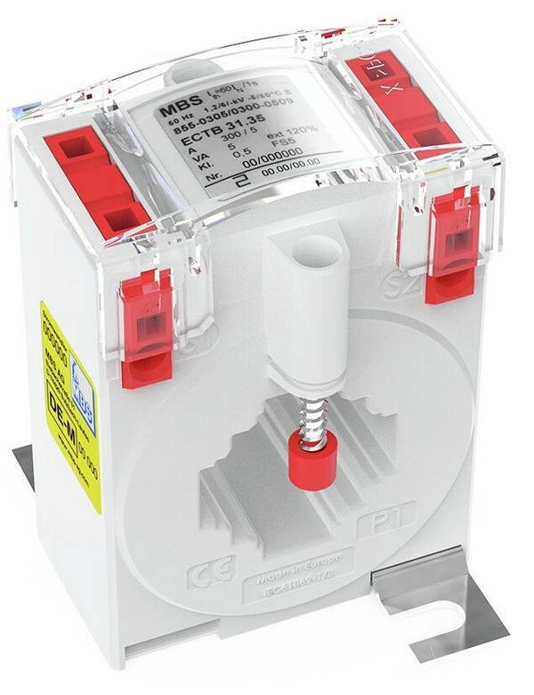 WAGO 855-305/400-509 855-305/400-509 Stromwandlermodul Primärstrom 400 A Sekundärstrom 5 A Steckmontage 1 St.