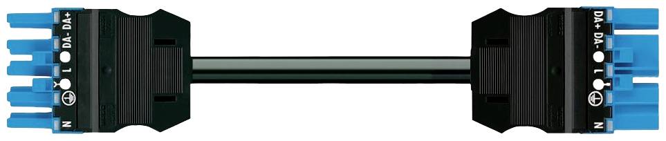 WAGO 771-9985/006-201 Netz-Anschlusskabel Netz-Buchse - Netz-Stecker Gesamtpolzahl: 5 Schwarz, Blau 2 m 1 St.