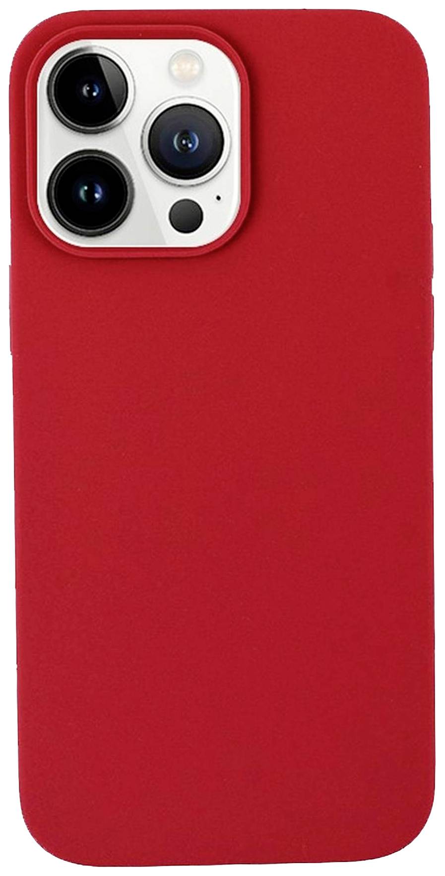 JT BERLIN Steglitz Silikon Case Apple iPhone 14 Pro Rot