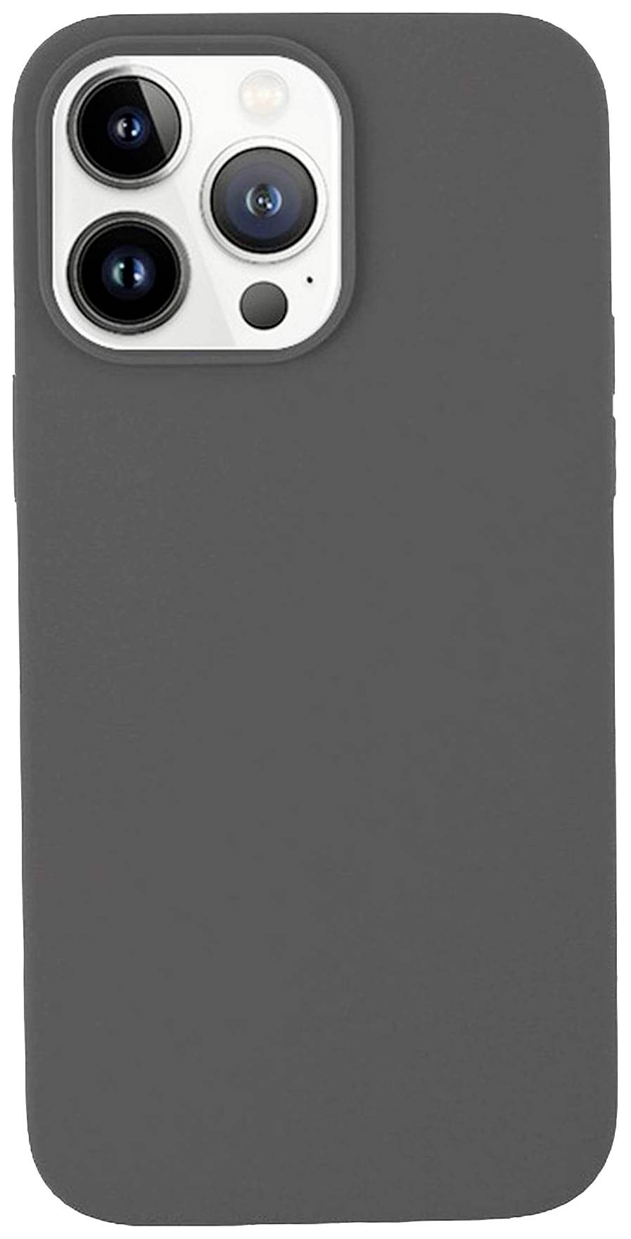 JT BERLIN Steglitz Silikon Case Apple iPhone 14 Pro Grau