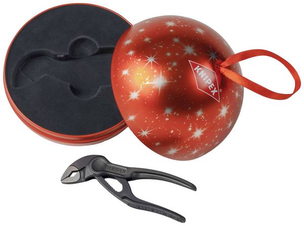 KNIPEX Cobra® XS Wasserpumpenzange in einer Weihnachtskugel