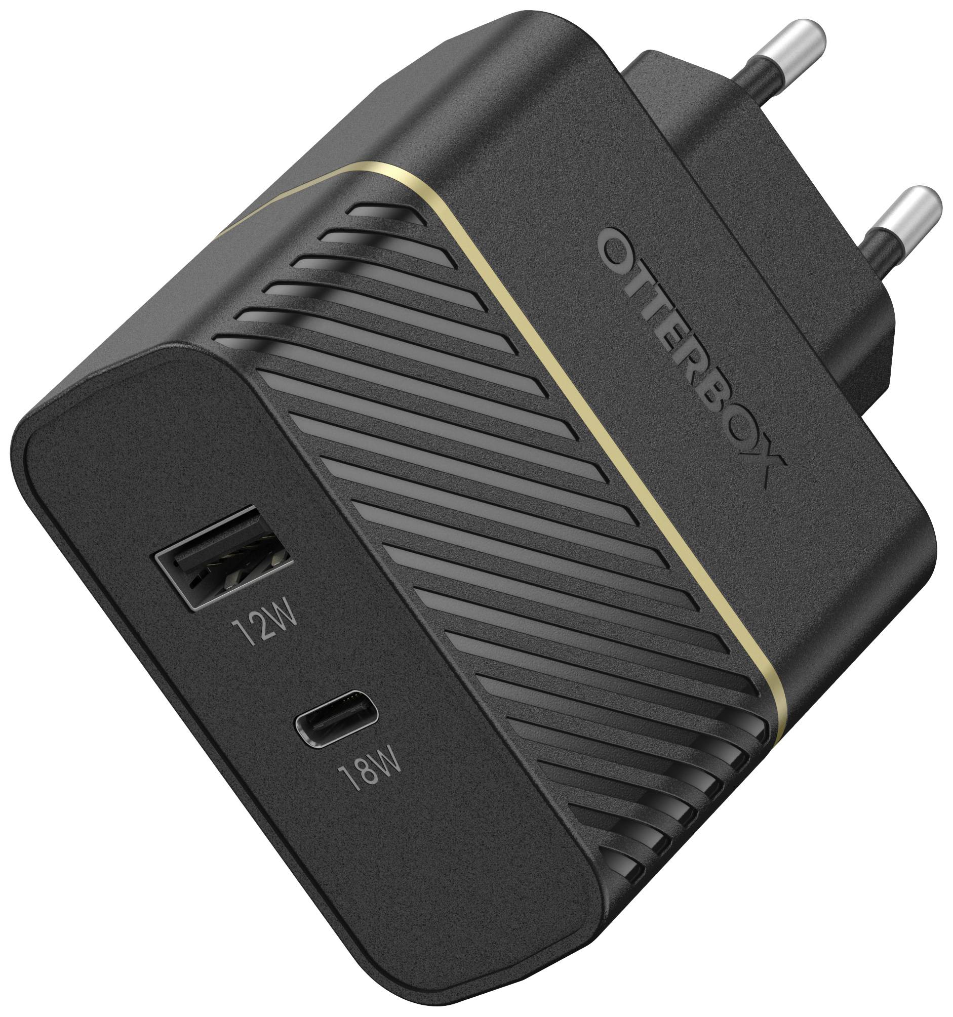 OTTER PRODUCTS OtterBox EU Ladegerät 30W mit 1x USB-C 18W + USB-A 12W schwarz Pro Pack Bulk- OEM-Ver