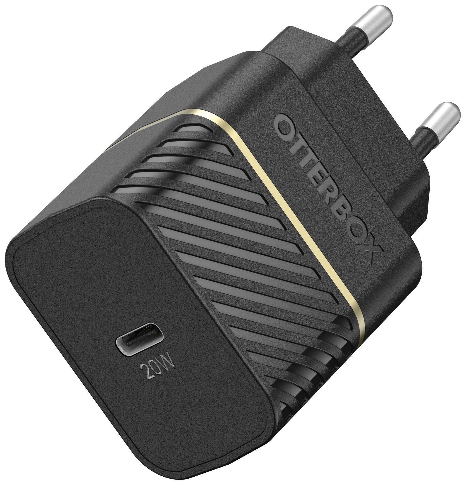 OTTER PRODUCTS OtterBox EU Ladegerät 20W mit 1X USB-C 20W schwarz Pro Pack Bulk- OEM-Verpackung