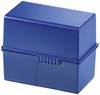 HAN 977-K-14 Karteibox DIN A7 quer, blau (1