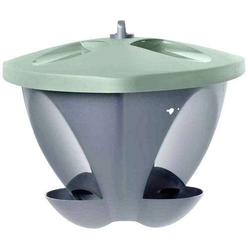 Hammarplast 9323030 Vogelfutterhaus 4L grün/anthrazit Ø 29cm 1 St.