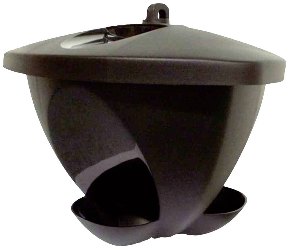 Hammarplast 9323790 Vogelfutterhaus 4L schwarz Ø 29cm 1 St.