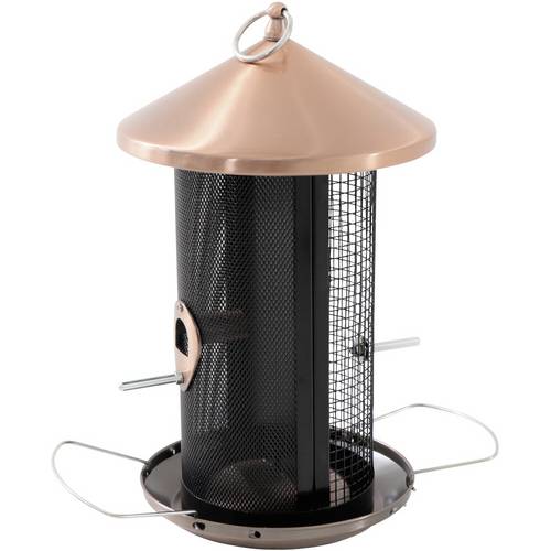 Siena Garden 14023 Futtersäule Kupfer doppel Mischfutter 1 St.