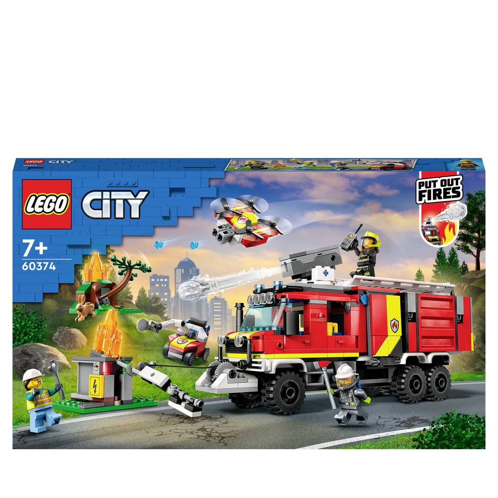 LEGO® CITY 60374 Brandweerhulpwagen