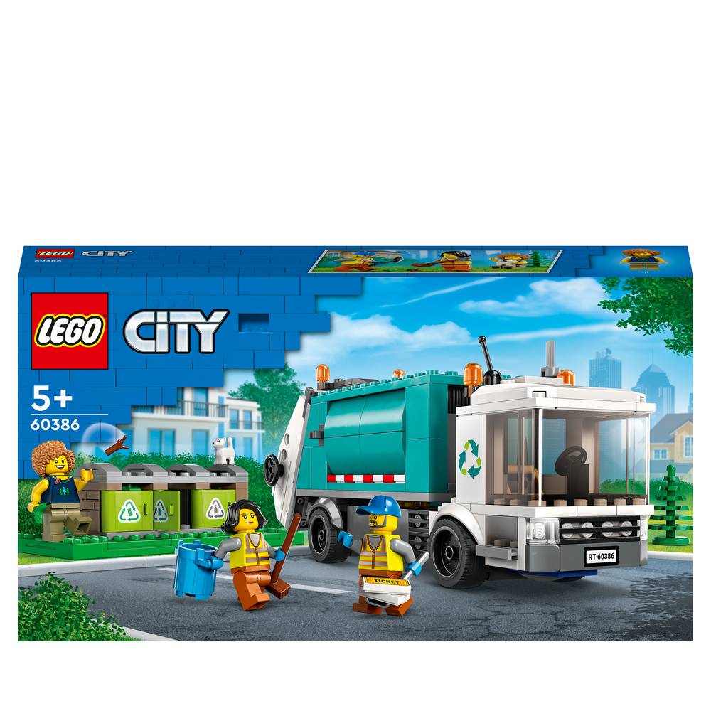 LEGO® CITY 60386 Recycle vrachtwagen