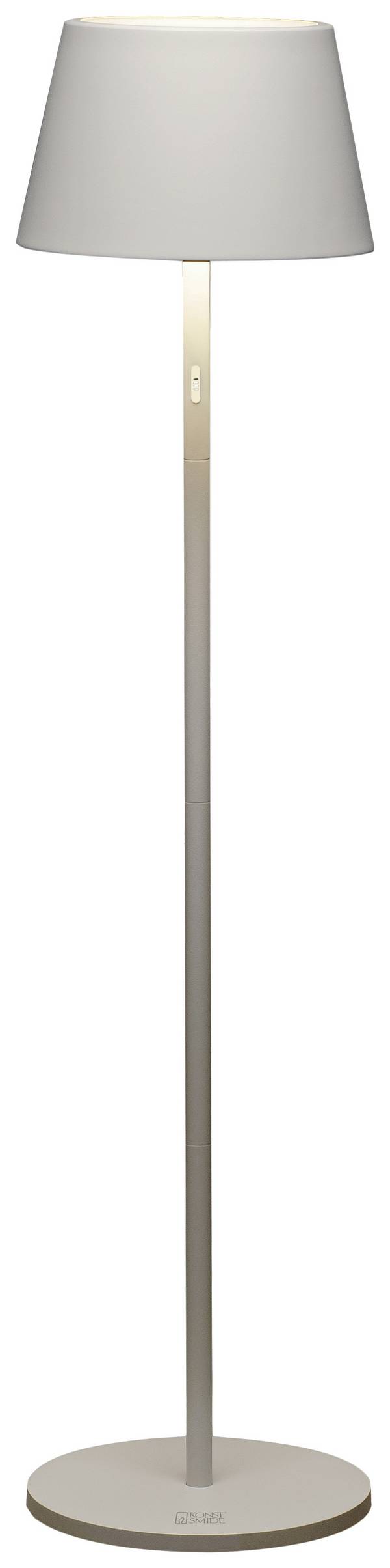 Konstsmide 7824-250 Pomezia weiss LED-Außenstandleuchte   LED LED 15 W Weiß