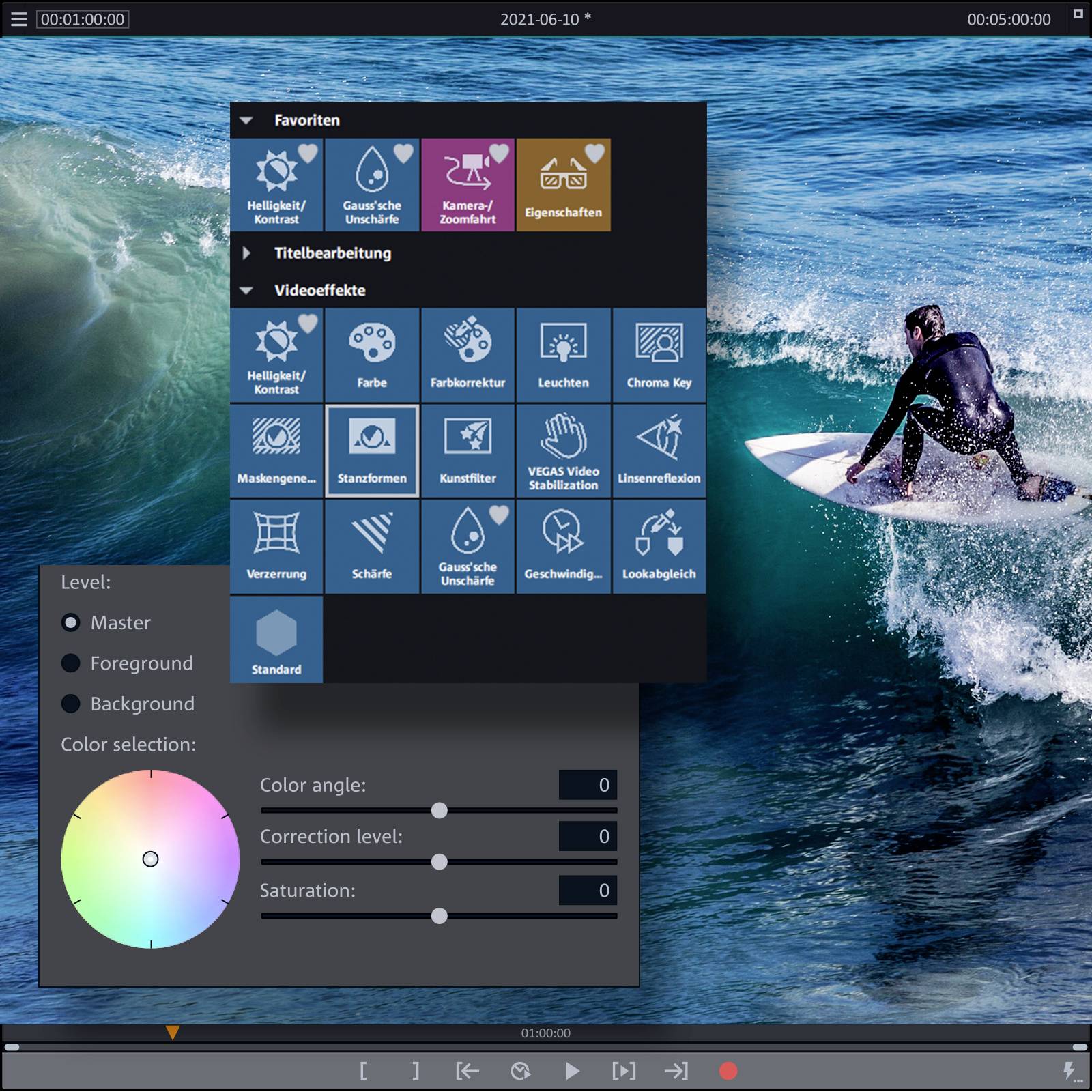 Magix Video deluxe Premium (2023) Vollversion, 1 Lizenz Windows Videobearbeitung
