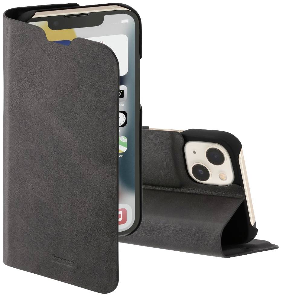 HAMA Guard Pro Booklet Apple iPhone 14 Schwarz