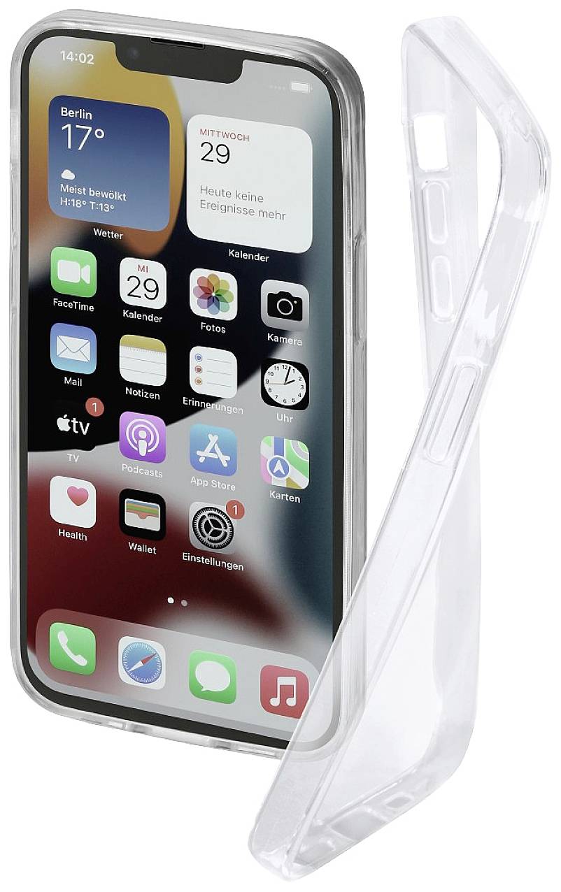 HAMA Crystal Clear Cover Apple iPhone 14 Pro Transparent