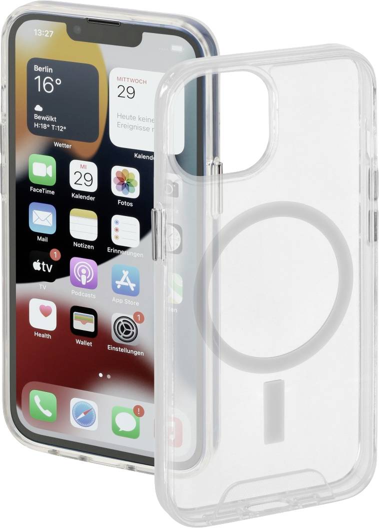 HAMA MagCase Safety Cover Apple iPhone 14 Plus Transparent