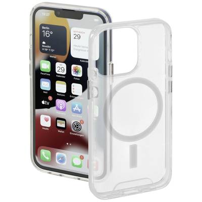 hama 00215533 Cover "MagCase Safety" für Apple iPhone 14 Pro, Transparent