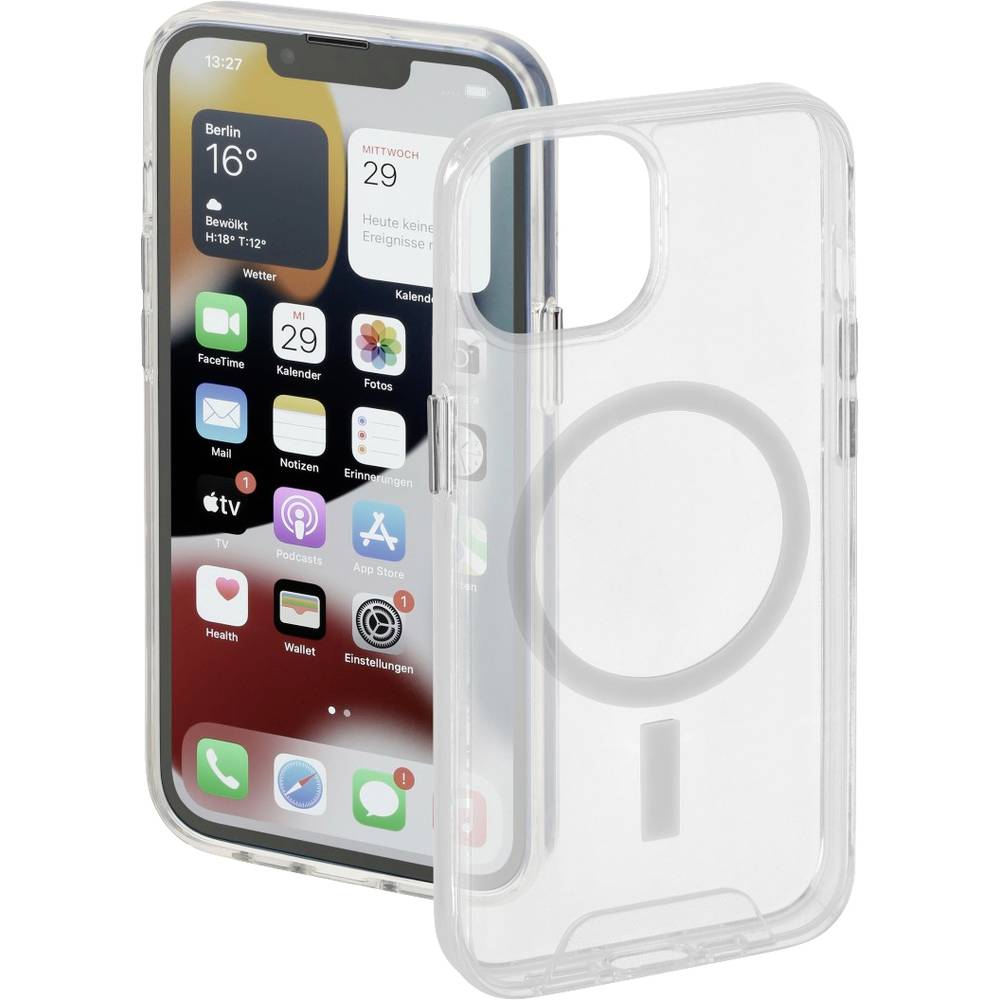 Hama MagCase Safety Cover Apple iPhone 14 Transparant